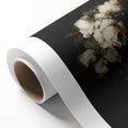 Dark Moody Wall Art - Timeless Floral Elegance in Dramatic Dark Tones