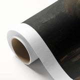 Dark Moody Wall Art: Literary Still Life with Bust - Timeless Dark Print