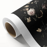 Dark Moody Wall Art - Botanical Elegance with Flowers, Butterflies & Reptiles