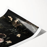 Dark Moody Wall Art - Botanical Elegance with Flowers, Butterflies & Reptiles