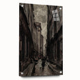 Moody Art Prints - Vintage Street Scene in Timeless Dark Tones
