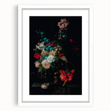 Timeless Dark Prints: Moody Floral Dark Moody Wall Art for Interior Decor