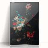 Timeless Dark Prints: Moody Floral Dark Moody Wall Art for Interior Decor