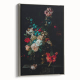 Timeless Dark Prints: Moody Floral Dark Moody Wall Art for Interior Decor