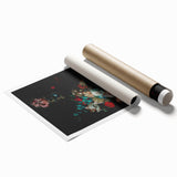 Timeless Dark Prints: Moody Floral Dark Moody Wall Art for Interior Decor