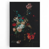 Timeless Dark Prints: Moody Floral Dark Moody Wall Art for Interior Decor