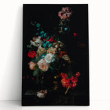 Timeless Dark Prints: Moody Floral Dark Moody Wall Art for Interior Decor