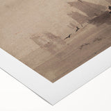 Dark Moody Nautical Art - Atmospheric Sailboats for Timeless Decor