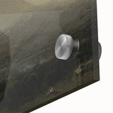 Dark Moody Landscape Art - Serene Atmospheric Hills for Timeless Decor