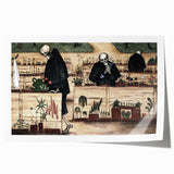 Dark Moody Wall Art - Garden of Skulls - Dramatic Art Prints