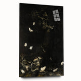 Dark Moody Wall Art with Snakes and Moths | Dramatic Moody Art Prints