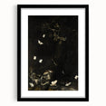 Dark Moody Wall Art with Snakes and Moths | Dramatic Moody Art Prints