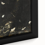Dark Moody Wall Art with Snakes and Moths | Dramatic Moody Art Prints