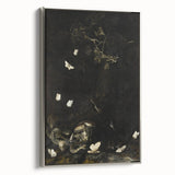 Dark Moody Wall Art with Snakes and Moths | Dramatic Moody Art Prints