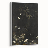 Dark Moody Wall Art with Snakes and Moths | Dramatic Moody Art Prints
