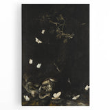 Dark Moody Wall Art with Snakes and Moths | Dramatic Moody Art Prints
