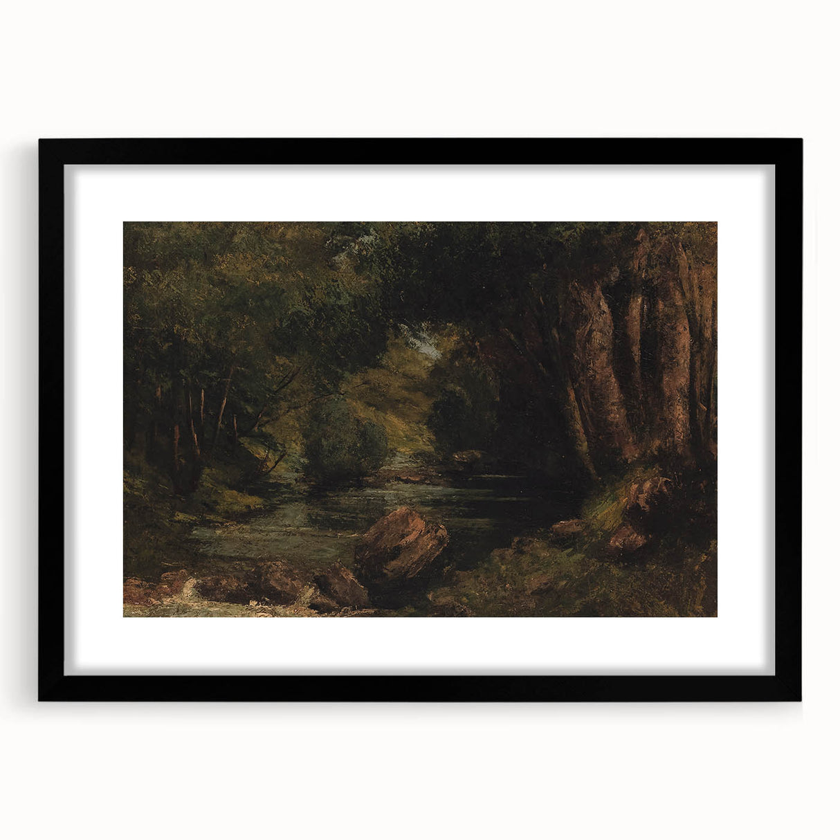 Moody Art Prints - Dark Art Decor for Dramatic Forest Interiors