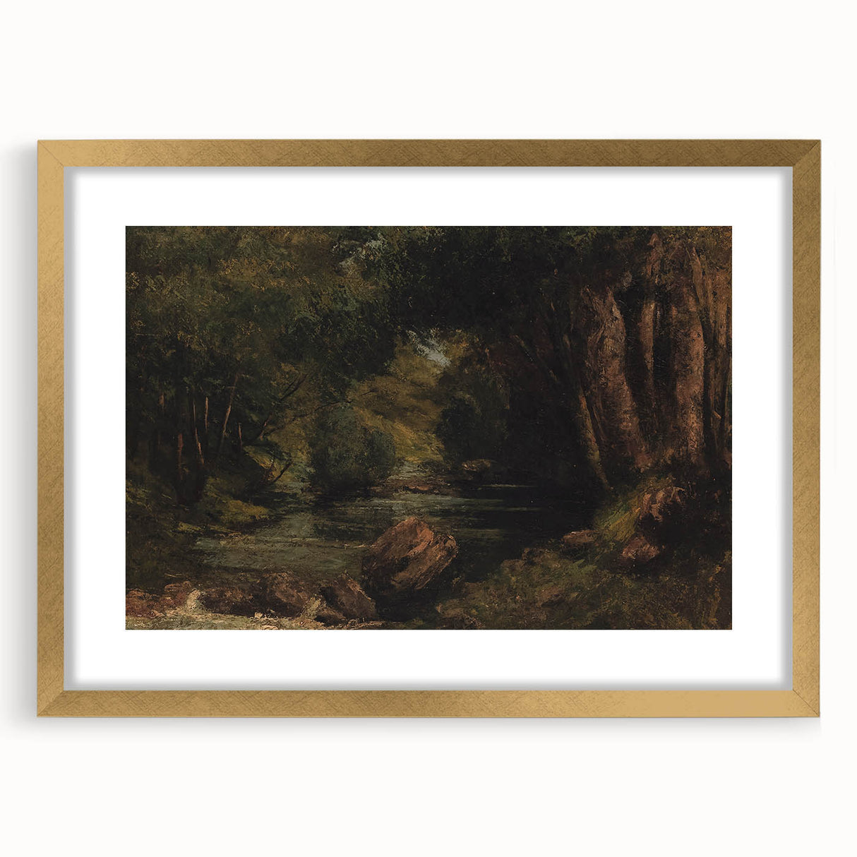 Moody Art Prints - Dark Art Decor for Dramatic Forest Interiors