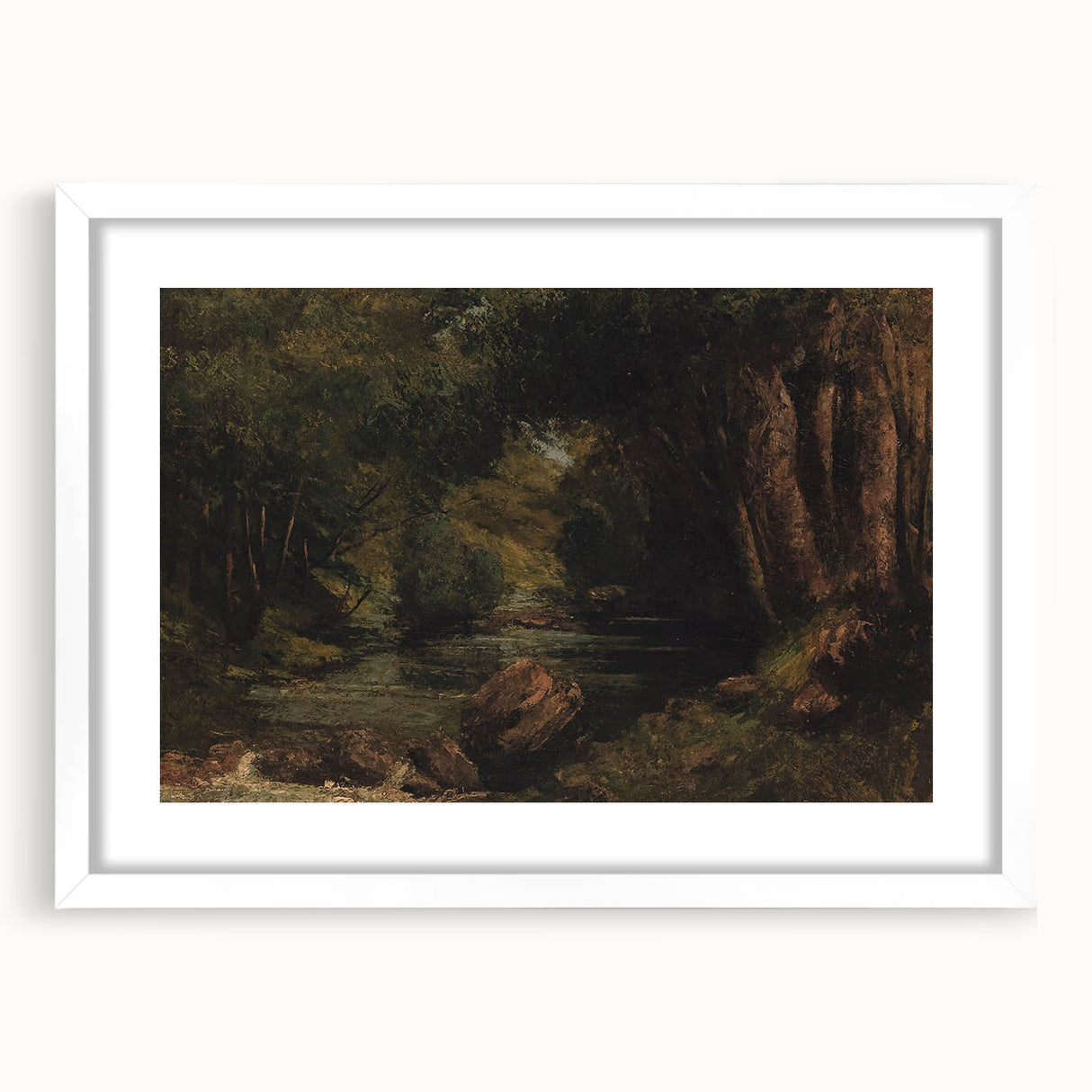 Moody Art Prints - Dark Art Decor for Dramatic Forest Interiors