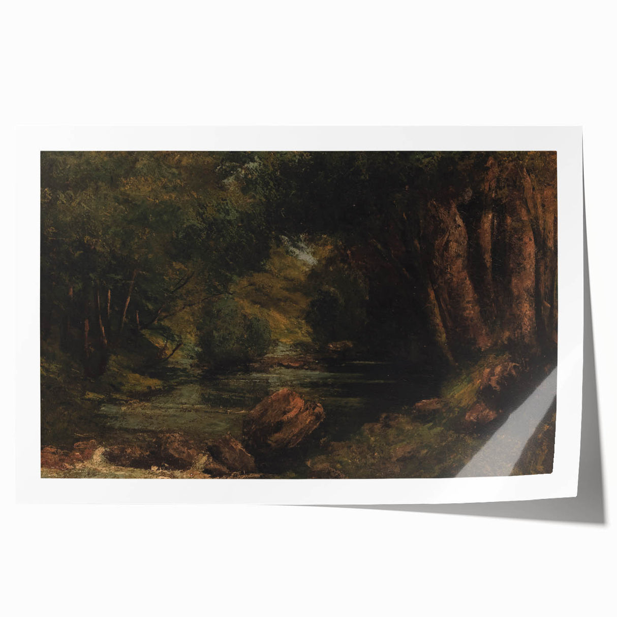 Moody Art Prints - Dark Art Decor for Dramatic Forest Interiors