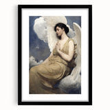 Timeless Dark Prints: Ethereal Angelic Dark Moody Wall Art for Interiors