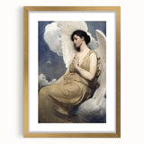 Timeless Dark Prints: Ethereal Angelic Dark Moody Wall Art for Interiors