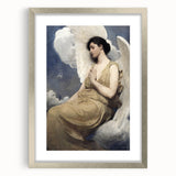 Timeless Dark Prints: Ethereal Angelic Dark Moody Wall Art for Interiors