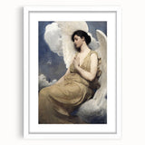 Timeless Dark Prints: Ethereal Angelic Dark Moody Wall Art for Interiors
