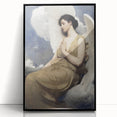 Timeless Dark Prints: Ethereal Angelic Dark Moody Wall Art for Interiors