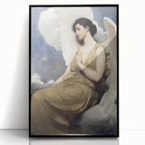 Timeless Dark Prints: Ethereal Angelic Dark Moody Wall Art for Interiors