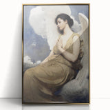 Timeless Dark Prints: Ethereal Angelic Dark Moody Wall Art for Interiors