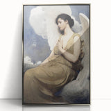Timeless Dark Prints: Ethereal Angelic Dark Moody Wall Art for Interiors