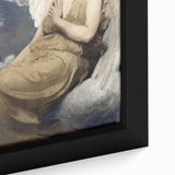Timeless Dark Prints: Ethereal Angelic Dark Moody Wall Art for Interiors