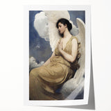 Timeless Dark Prints: Ethereal Angelic Dark Moody Wall Art for Interiors