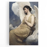 Timeless Dark Prints: Ethereal Angelic Dark Moody Wall Art for Interiors