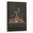Moody Interior Art: Dark Gooseberry Still Life Print for Home Decor