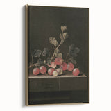 Moody Interior Art: Dark Gooseberry Still Life Print for Home Decor