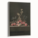 Moody Interior Art: Dark Gooseberry Still Life Print for Home Decor