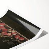 Moody Interior Art: Dark Gooseberry Still Life Print for Home Decor