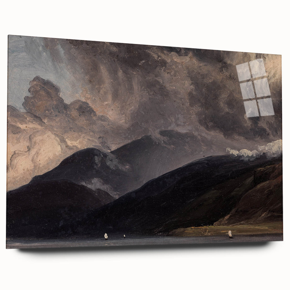 Moody Art Prints - Dark Mountain Scenery for Dramatic Wall Decor