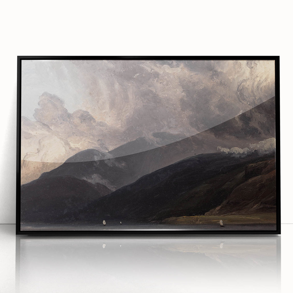 Moody Art Prints - Dark Mountain Scenery for Dramatic Wall Decor