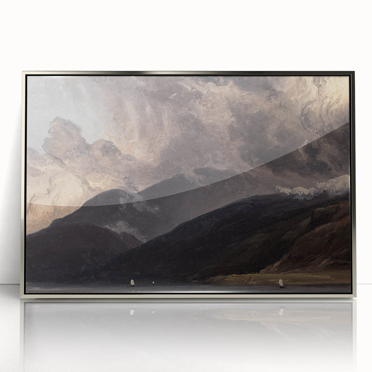 Moody Art Prints - Dark Mountain Scenery for Dramatic Wall Decor