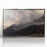Moody Art Prints - Dark Mountain Scenery for Dramatic Wall Decor