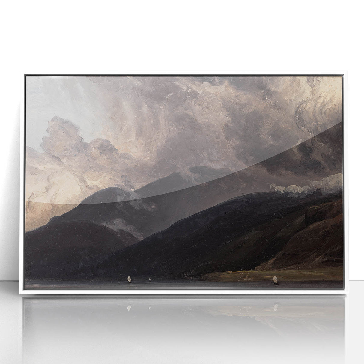 Moody Art Prints - Dark Mountain Scenery for Dramatic Wall Decor