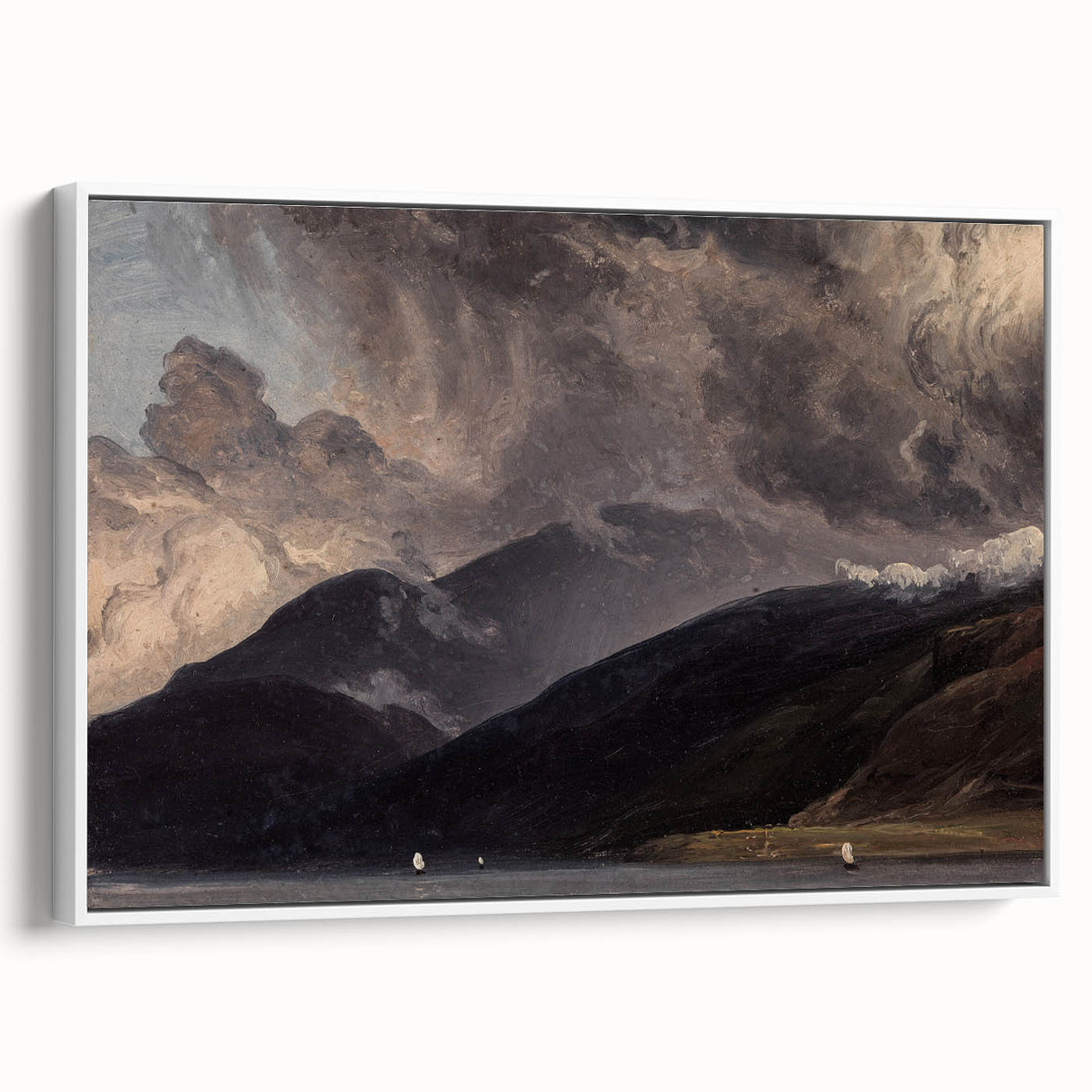 Moody Art Prints - Dark Mountain Scenery for Dramatic Wall Decor