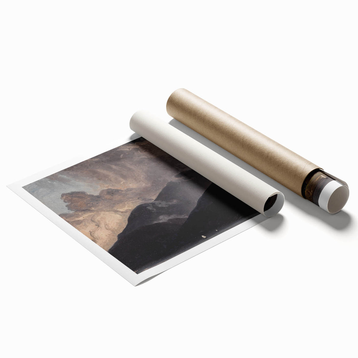 Moody Art Prints - Dark Mountain Scenery for Dramatic Wall Decor