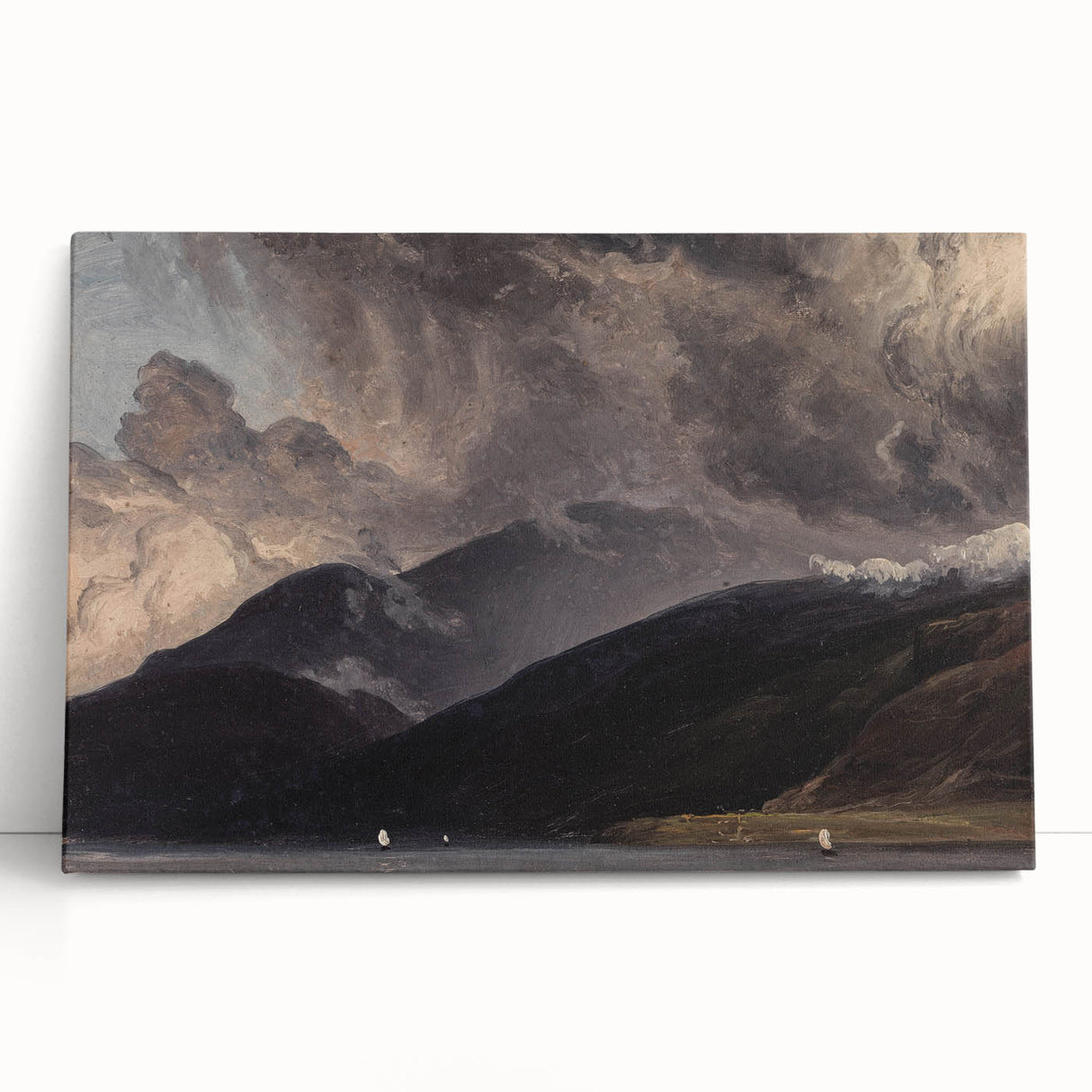 Moody Art Prints - Dark Mountain Scenery for Dramatic Wall Decor