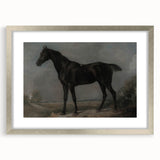 Moody Art Prints - Dark Horse Portrait for Timeless Wall Decor