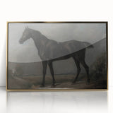 Moody Art Prints - Dark Horse Portrait for Timeless Wall Decor