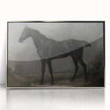 Moody Art Prints - Dark Horse Portrait for Timeless Wall Decor